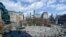 Vista de Union Square en Nueva York, desde la Calle 14, el 26 de marzo de 2021.