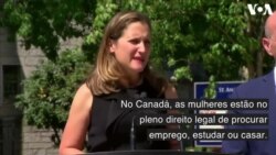 Arábia Saudita acusa Canadá de tratar mal mulheres
