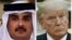 Дональд Трамп и Тамим бин Хамад Аль Тани