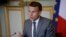 Le président français Emmanuel Macron.