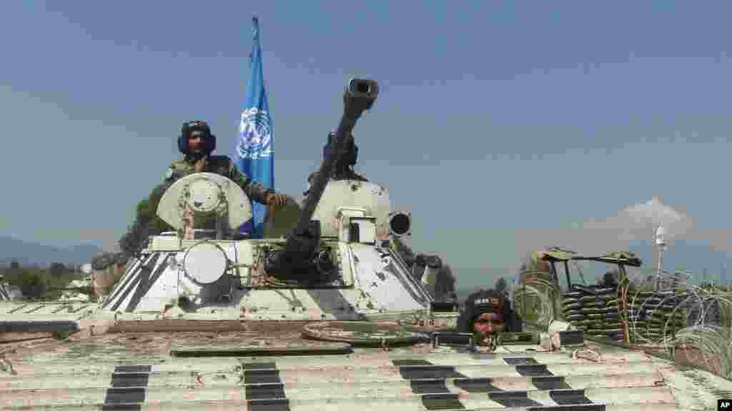 Kifaru cha MONUSCO cha piga doria