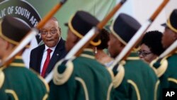 Le président Jacob Zuma au Parlement à Cape Town, Afrique du sud, le 9 février 2017.