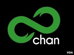 극우주의자들의 토론장으로 알려진 '에잇챈(8chan) 인터넷 익명 게시판 로고.