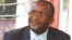 MDC party spokesman Douglas Mwonzora explaining a point in Harare. (Sebastian Nyamhangambiri for VOA)