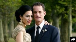 Anthony Weiner i Huma Abedin, fotografija s vjenčanja