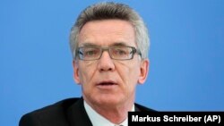 Menteri Dalam Negeri Jerman Thomas de Maiziere (foto: dok).