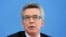 Menteri Dalam Negeri Jerman Thomas de Maiziere.