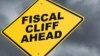 Fiscal cliff as a traffic sign