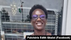 Pulchérie Edith Gbalet à Abidjan en Côte d'Ivoire le 12 août 2020. (Facebook/ Pulchérie Edith Gbalet) 