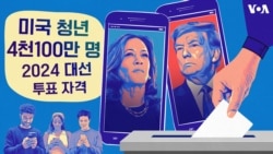 미국 청년 4천100만 명, 2024 대선 투표 자격