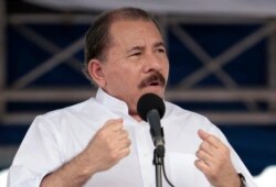 FILE - Nicaragua's President Daniel Ortega.