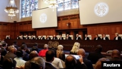 World Court rules on Gaza emergency measures in Israel genocide case, in The Hague