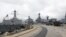 Naval ships from various countries are docked at Hawaii's Joint Base Pearl Harbor-Hickam, Oahu, Hawaii, July 5, 2014. 