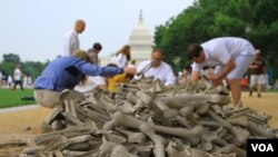 Activists in DC for 'One Million Bones' Event