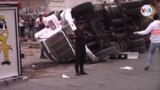 Volcadura de trailer causa tragedia en México