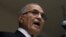 Egyptian presidential candidate Ahmed Shafiq speaks to the media during a press conference at his office in Cairo, Egypt, Saturday, May 26, 2012.
