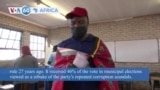 VOA60 Africa - South Africa's Ruling Party Dealt Blow in Local Elections