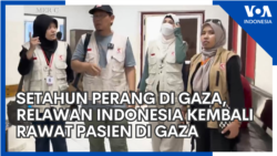 Setahun Perang di Gaza, Relawan Indonesia Kembali Rawat Pasien di Gaza