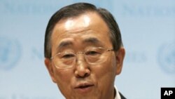 U.N. Secretary-General Ban Ki-moon (File)