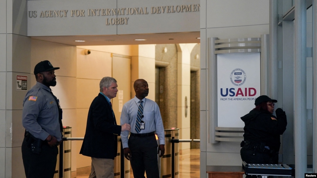 Zgrada USAID-a u Vašingtonu je zatvorena 3. februara. (Foto: Reuters/Kent Nishimura)