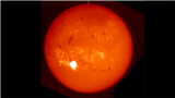 Solar flares are intense, short-lived releases of energy. (Photo: NOAA Space Weather Prediction Center)