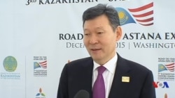 Kairat Umarov, Kazakhstan's Ambassador to the US talks to VOA