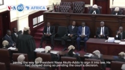 VOA60 Africa - Ghana: Supreme Court rejects legal challenges to anti-LGBT legislation