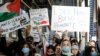 Chicago Protesters March in Opposition to Israel Gaza Bombing 