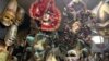 A shop in Venice specializes in carnival masks for the carnival, in Venice, Italy, Feb. 8, 2020.