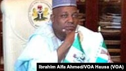 Gwamnan jihar Borno Ibrahim Shettima 