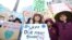 School children take part in the global #ClimateStrike rally, in Brisbane, Australia, March 15, 2019.