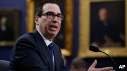 El secretario del Tesoro de EE.UU. Steven Mnuchin informó sobre compromisos acordados por 16 naciones para luchar contra la corrupción de funcionarios en Venezuela y redes que los ayudan y mecanismos para brindar rápida asistencia cuando la nación vuelva a la democracia.