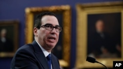 El secretario del Tesoro de EE.UU. Steven Mnuchin dirige las conversaciones sobre el déficit comercial con China.