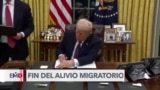 Trump deroga parole humanitario para migrantes de cuatro países