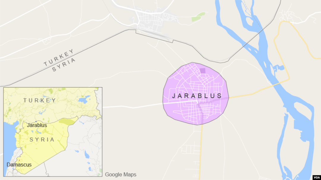 Grad Džarablus je do skoro bio uporište Islamske države