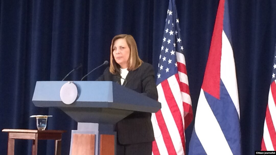Josefina Vidal, diplomat tertinggi Havana urusan Amerika Serikat.