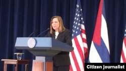 Josefina Vidal, diplomat tertinggi Havana urusan Amerika Serikat.