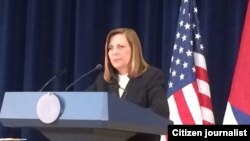 Josefina Vidal dijo que el gobierno comunista "tiene voluntad de seguir avanzando" en el diálogo político y económico con Washington aun cuando le quede poco tiempo a la administración de Obama.