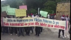 Ayiti: Abitan Pèleren 5 yo Ap Mande Jistis pou Kay yo Leta Kraze