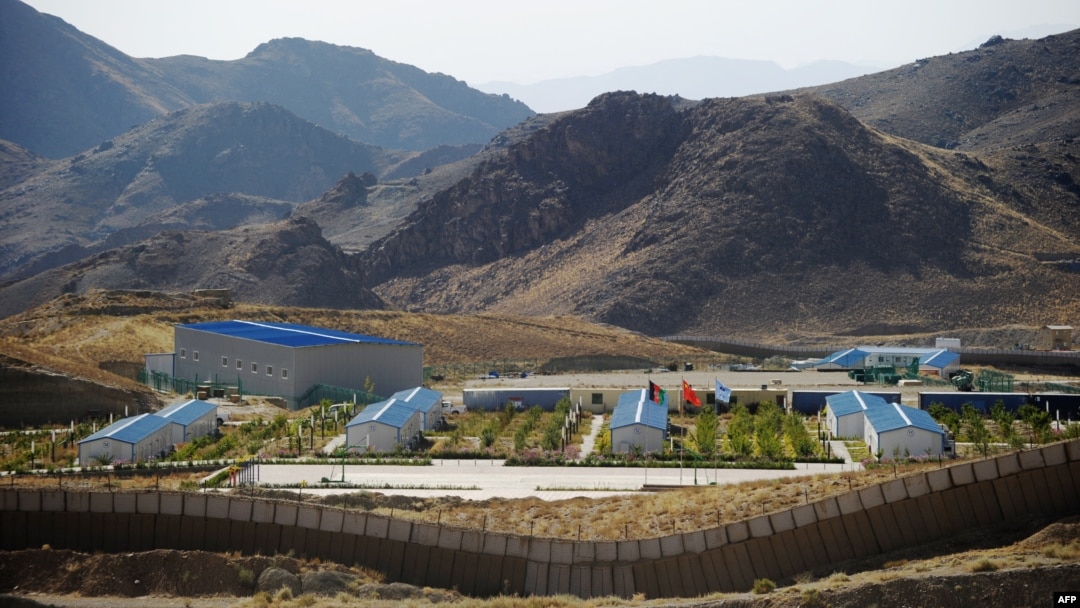 Xitoy konchilik kompaniyasi Afg'onistonda qurgan ishchilar shaharchasi