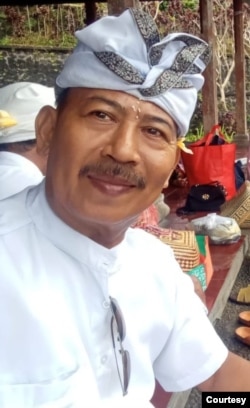 Wayan Sukarta, Pensiunan Polisi di Bali. (Photo Courtesy)