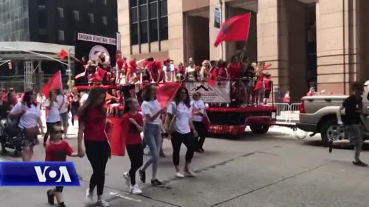 Billedresultat for Nju Jork, parada shqiptare sivjet me temÃ« ÃamÃ«rinÃ«