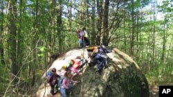 At Calvary Preschool in Pittsford, Vermont, nearly one-third of class time is devoted to active, outdoor play.