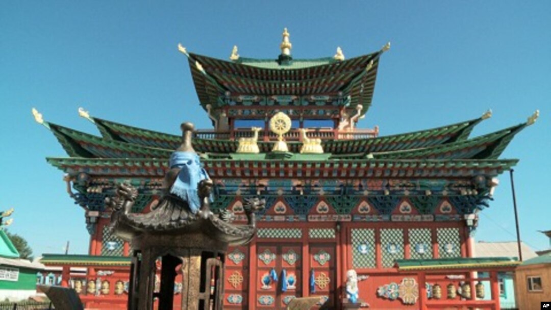 Buddhist temple in Buryatia, Russia