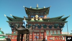 Buddhist temple in Buryatia, Russia