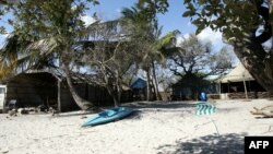 FILE - A South African-owned holiday camp on Inhaca Island, Mozambique, June 28, 2007. 