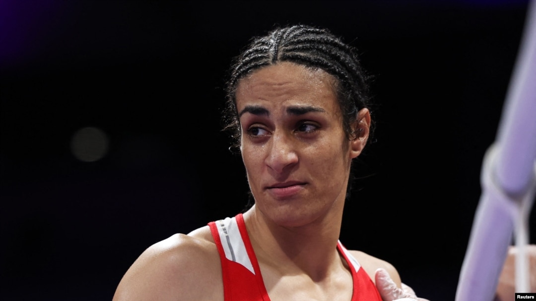 Alžirska bokserka Imane Kelif na Olimpijskim igrama u Parizu (REUTERS/Isabel Infantes)