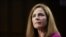 USA, Washington, U.S. Supreme Court nominee Amy Coney Barrett attends her confirmation hearing