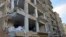 An apartment block damaged by car bomb in the southeastern Turkish city of Diyarbakir, Nov. 5, 2016. The Islamic State reportedly claimed responsibility for attack that left several people dead.