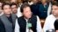 In this photo released by the National Assembly, the leader of Pakistan Tahreek-e-Insaf party Imran Khan,speaks at the National Assembly in Islamabad, Pakistan, Aug. 17, 2018. Pakistani lawmakers Friday elected former cricket star and longtime politician Khan as the country's next prime minister. 